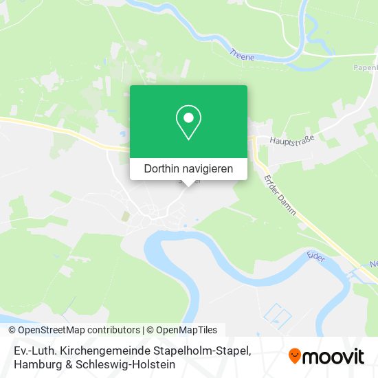 Ev.-Luth. Kirchengemeinde Stapelholm-Stapel Karte
