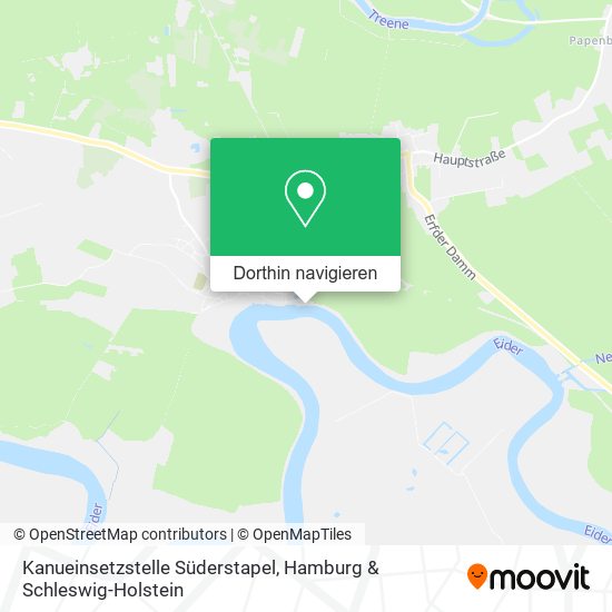 Kanueinsetzstelle Süderstapel Karte