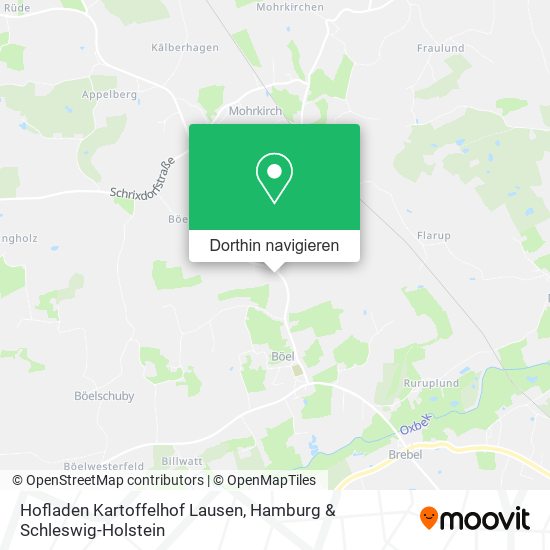 Hofladen Kartoffelhof Lausen Karte