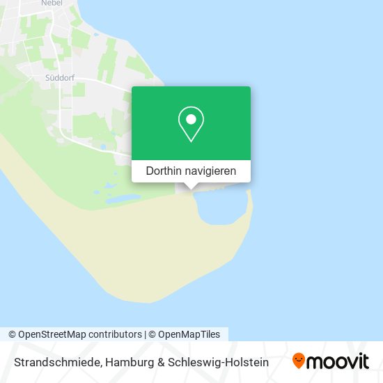 Strandschmiede Karte