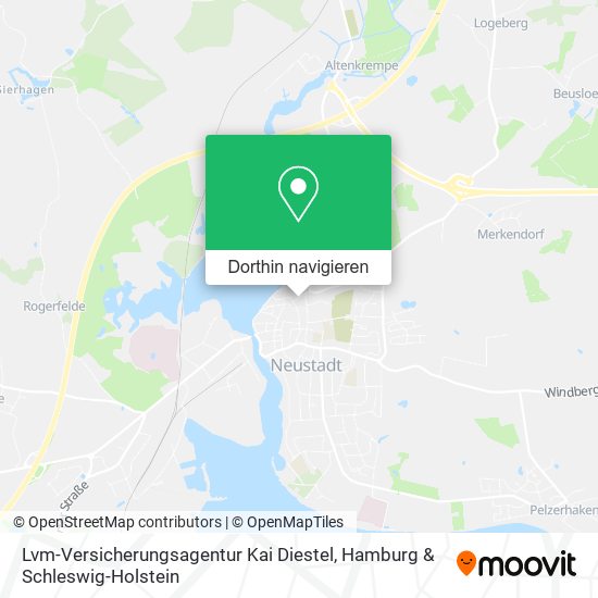 Lvm-Versicherungsagentur Kai Diestel Karte