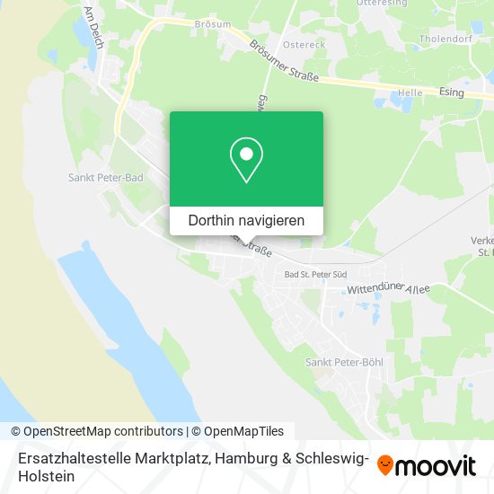 Ersatzhaltestelle Marktplatz Karte