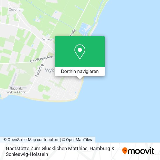 Gaststätte Zum Glücklichen Matthias Karte