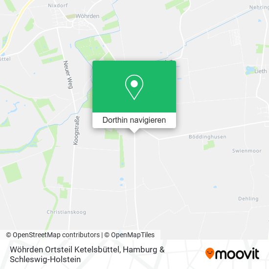 Wöhrden Ortsteil Ketelsbüttel Karte