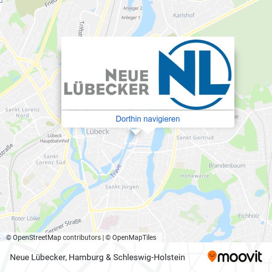 Neue Lübecker Karte