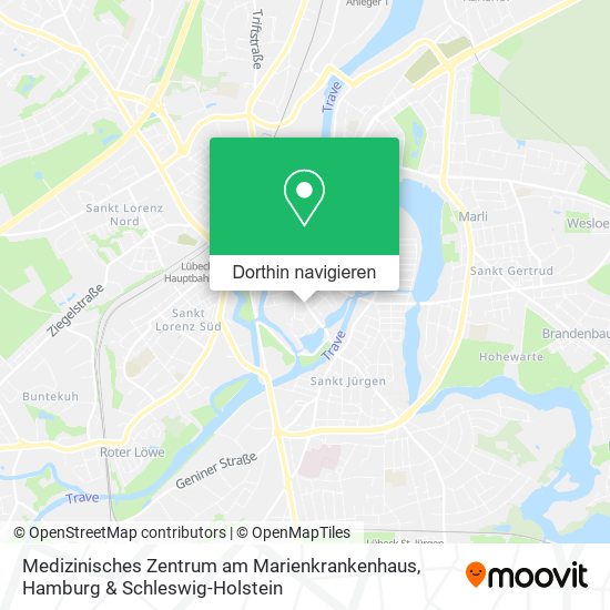 Medizinisches Zentrum am Marienkrankenhaus Karte