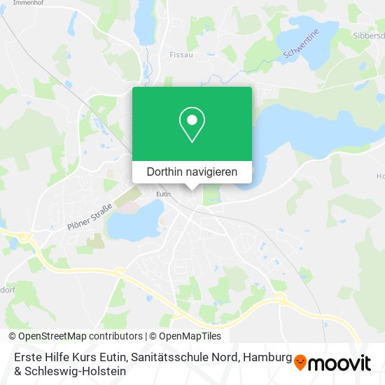 Erste Hilfe Kurs Eutin, Sanitätsschule Nord Karte