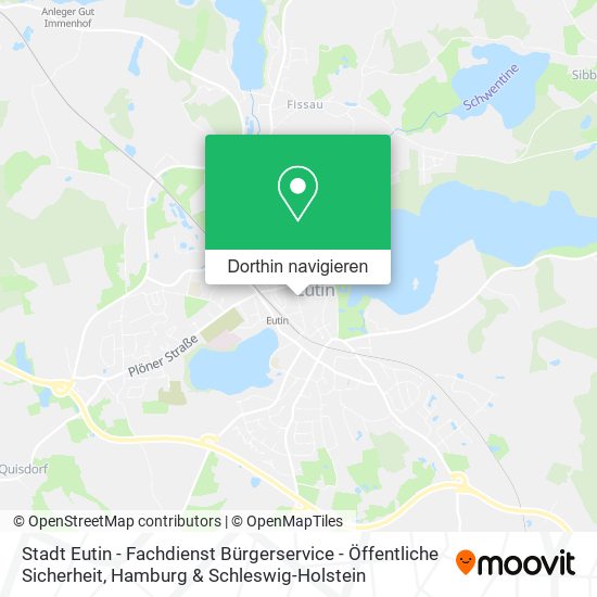 Stadt Eutin - Fachdienst Bürgerservice - Öffentliche Sicherheit Karte