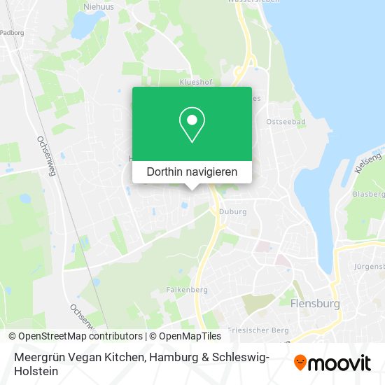 Meergrün Vegan Kitchen Karte