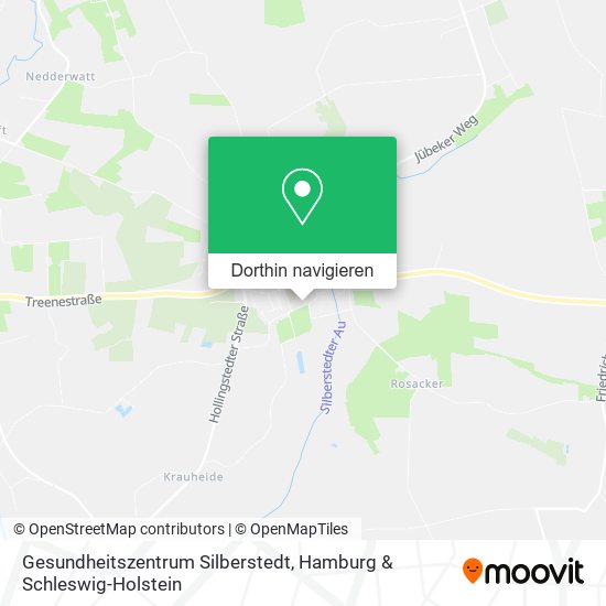 Gesundheitszentrum Silberstedt Karte