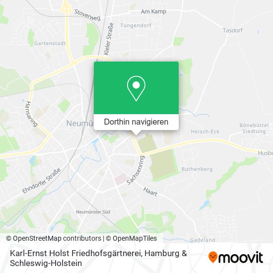 Karl-Ernst Holst Friedhofsgärtnerei Karte