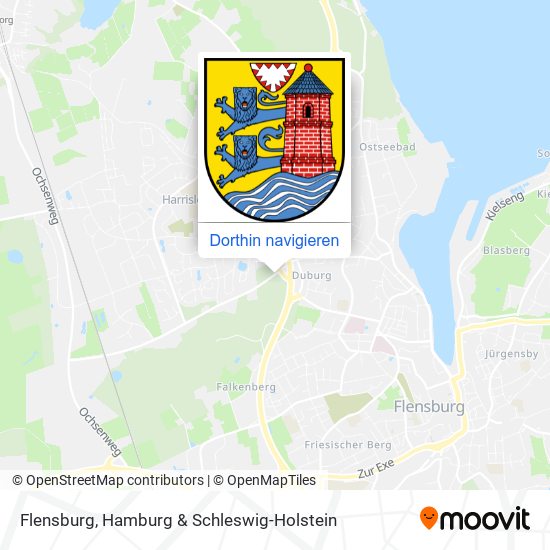 Flensburg Karte