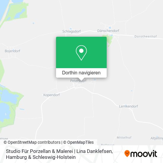 Studio Für Porzellan & Malerei | Lina Danklefsen Karte