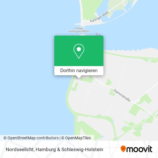 Nordseelicht Karte