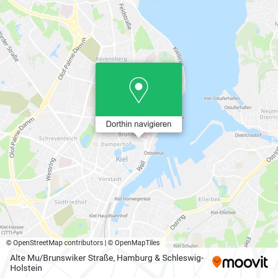 Alte Mu/Brunswiker Straße Karte