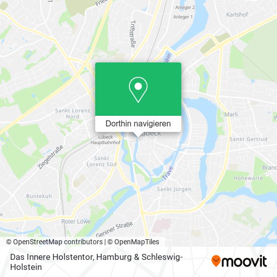 Das Innere Holstentor Karte