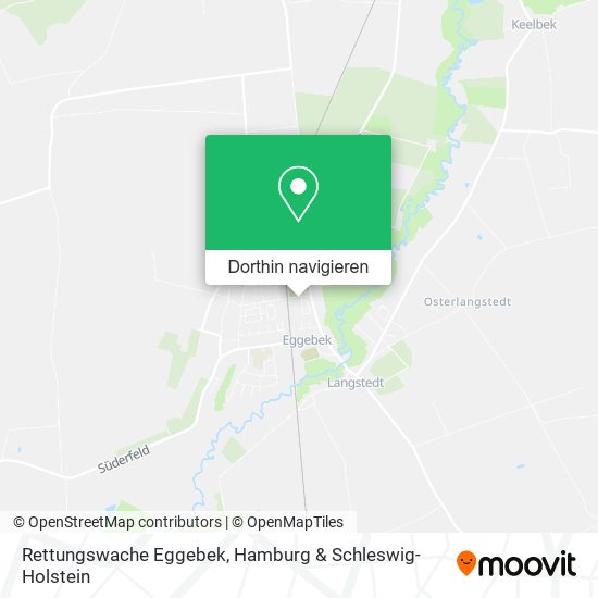 Rettungswache Eggebek Karte