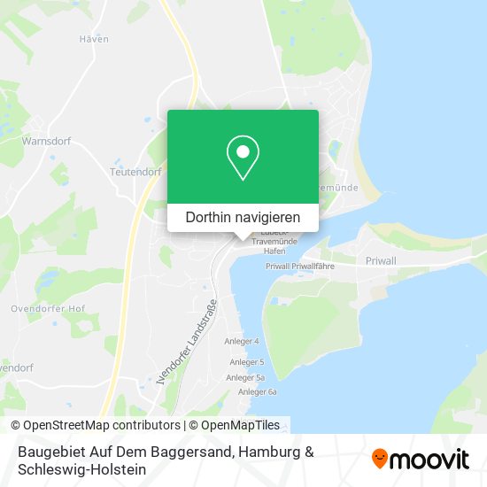 Baugebiet Auf Dem Baggersand Karte