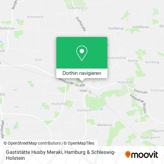 Gaststätte Husby Meraki Karte