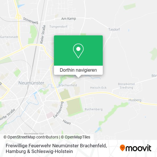 Freiwillige Feuerwehr Neumünster Brachenfeld Karte