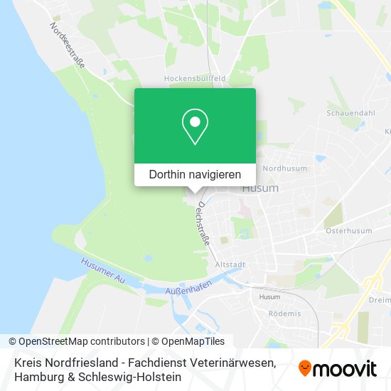 Kreis Nordfriesland - Fachdienst Veterinärwesen Karte