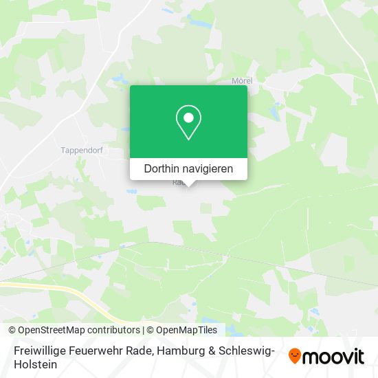 Freiwillige Feuerwehr Rade Karte