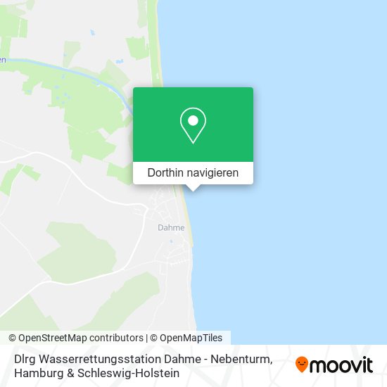 Dlrg Wasserrettungsstation Dahme - Nebenturm Karte