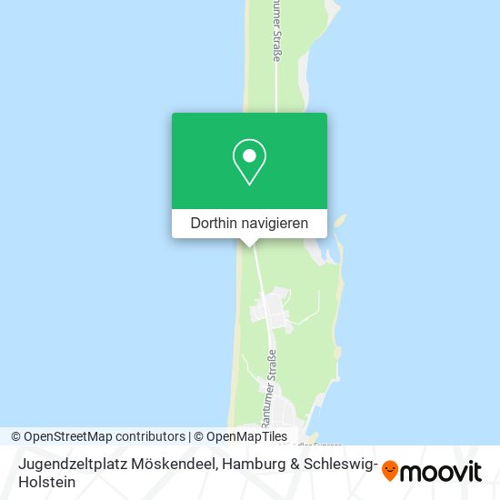 Jugendzeltplatz Möskendeel Karte