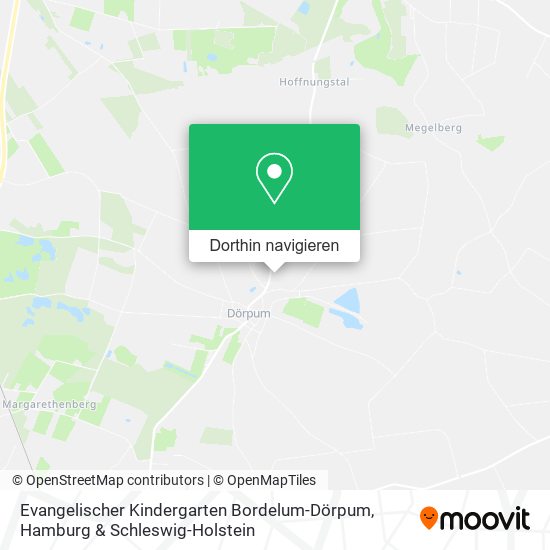 Evangelischer Kindergarten Bordelum-Dörpum Karte
