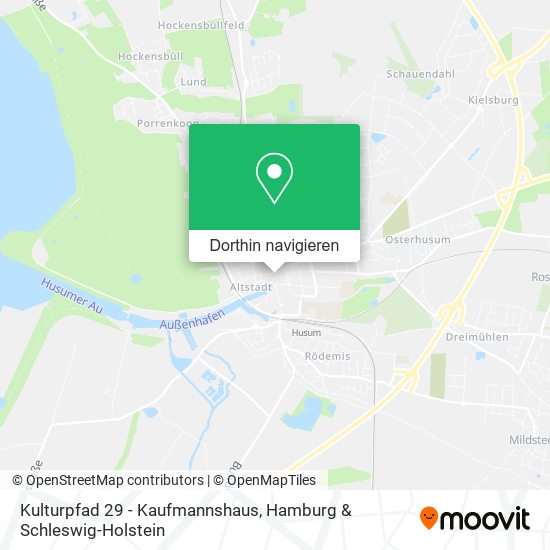 Kulturpfad 29 - Kaufmannshaus Karte