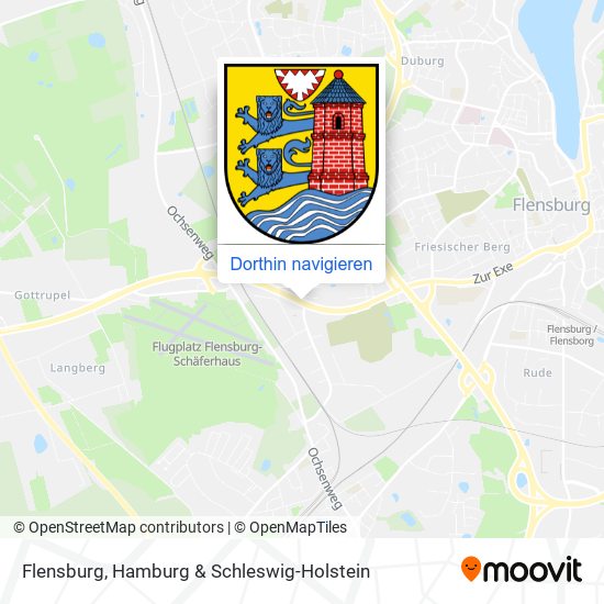 Flensburg Karte