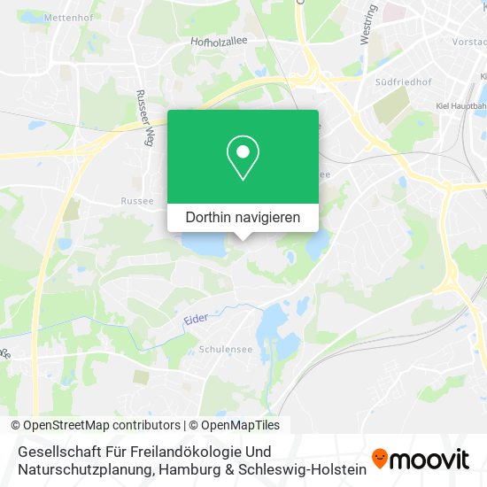 Gesellschaft Für Freilandökologie Und Naturschutzplanung Karte