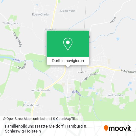 Familienbildungsstätte Meldorf Karte