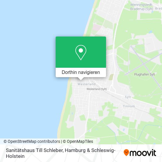 Sanitätshaus Till Schleber Karte