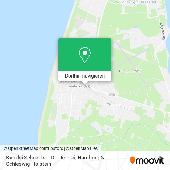 Kanzlei Schneider · Dr. Umbrei Karte