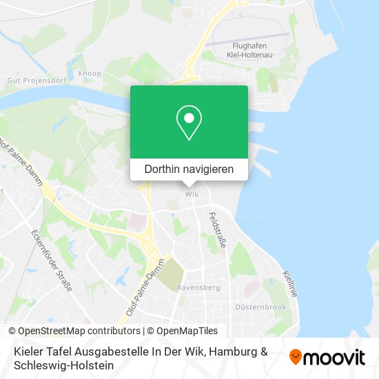 Kieler Tafel Ausgabestelle In Der Wik Karte