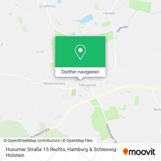 Husumer Straße 15 Rechts Karte