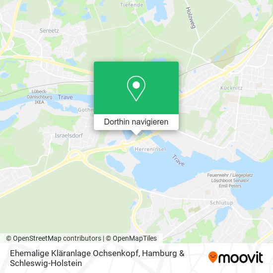 Ehemalige Kläranlage Ochsenkopf Karte