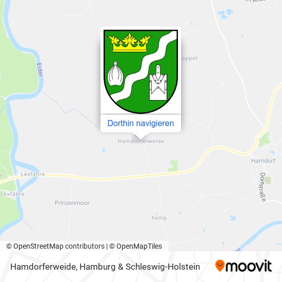 Hamdorferweide Karte