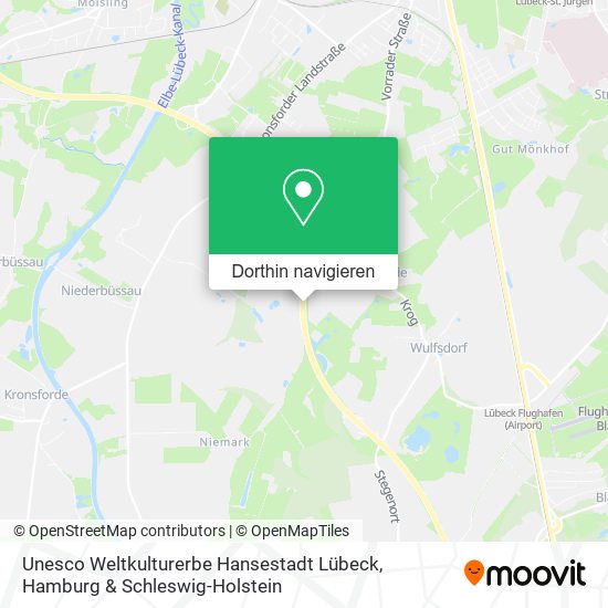 Unesco Weltkulturerbe Hansestadt Lübeck Karte