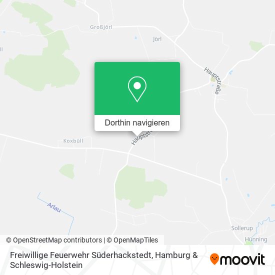 Freiwillige Feuerwehr Süderhackstedt Karte