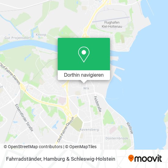 Fahrradständer Karte