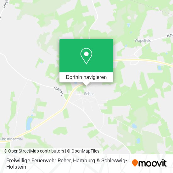 Freiwillige Feuerwehr Reher Karte