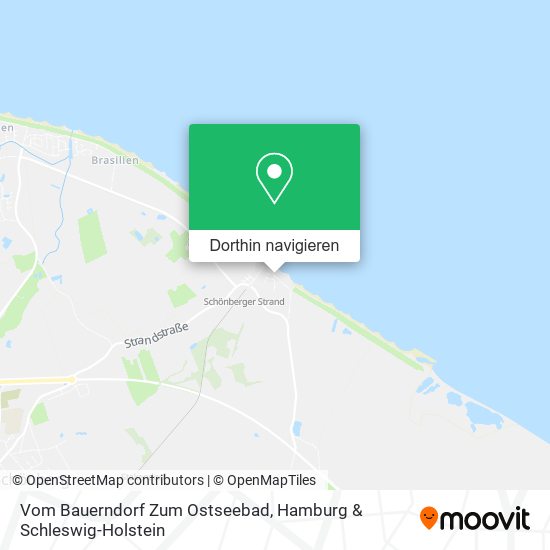 Vom Bauerndorf Zum Ostseebad Karte