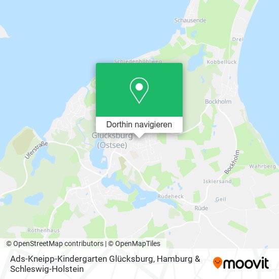 Ads-Kneipp-Kindergarten Glücksburg Karte