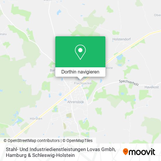 Stahl- Und Industriedienstleistungen Lovas Gmbh Karte