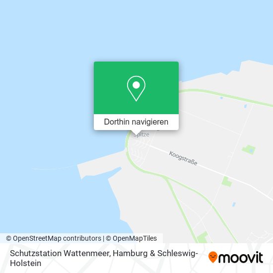 Schutzstation Wattenmeer Karte