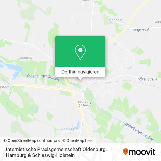 Internistische Praxisgemeinschaft Oldenburg Karte