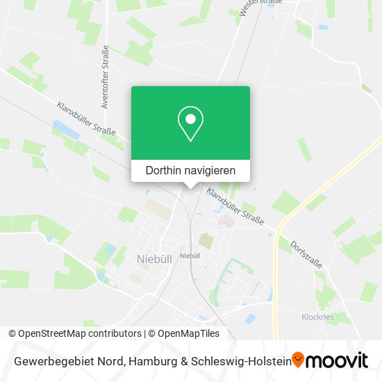 Gewerbegebiet Nord Karte