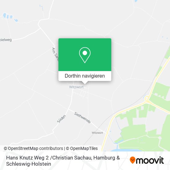 Hans Knutz Weg 2 /Christian Sachau Karte